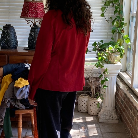 East 5th Red Silk Shirt - Picture 5 of 5